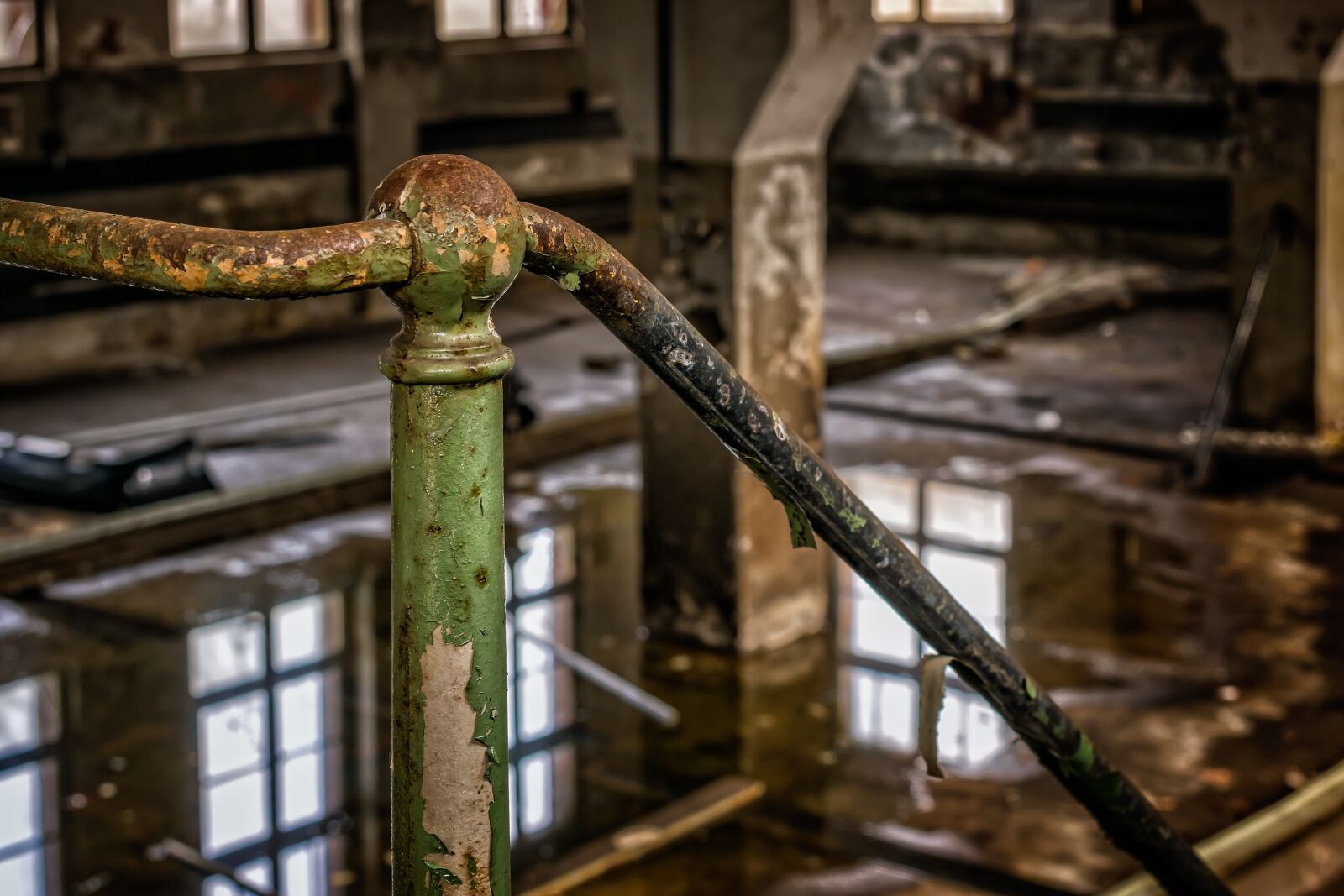 Nikon D3300 sample photo. Railing, iron, handrail photography