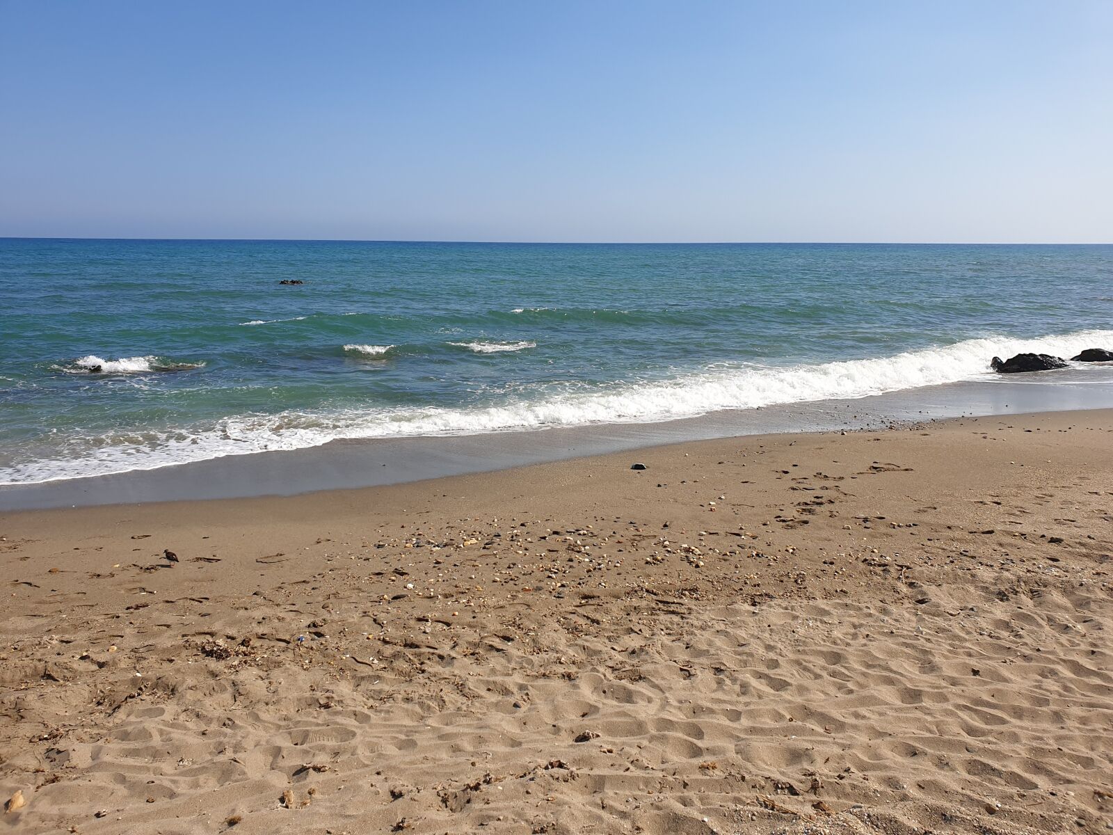 Samsung Galaxy S9 sample photo. Sea, beach, sand photography