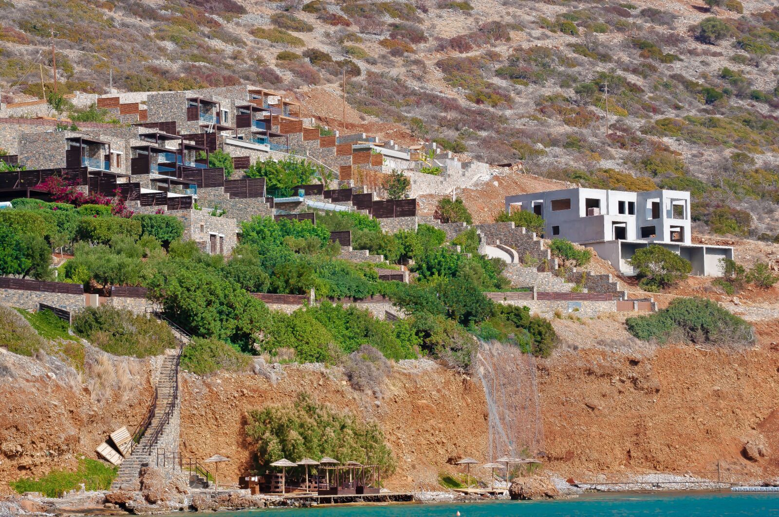Nikon D90 sample photo. Sea, desert, houses photography