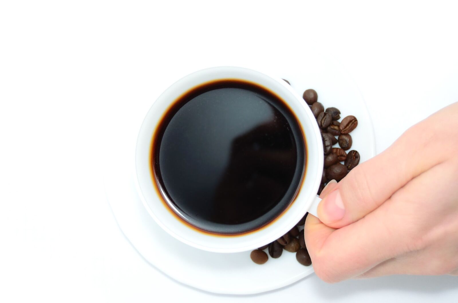 Nikon D5100 sample photo. Coffee, coffee bean, porcelain photography