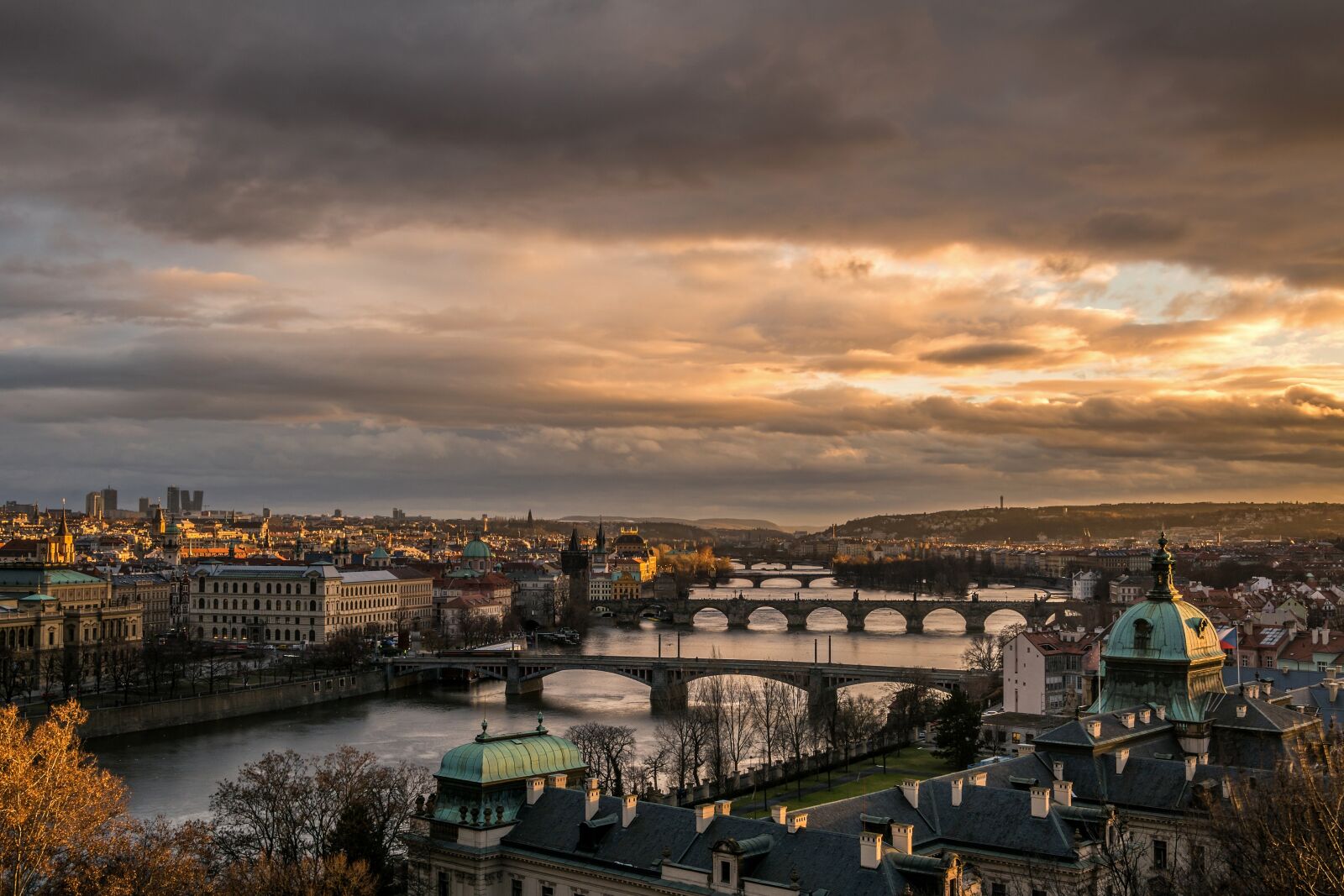 Nikon D7100 sample photo. Prague, cityscape, bridges photography
