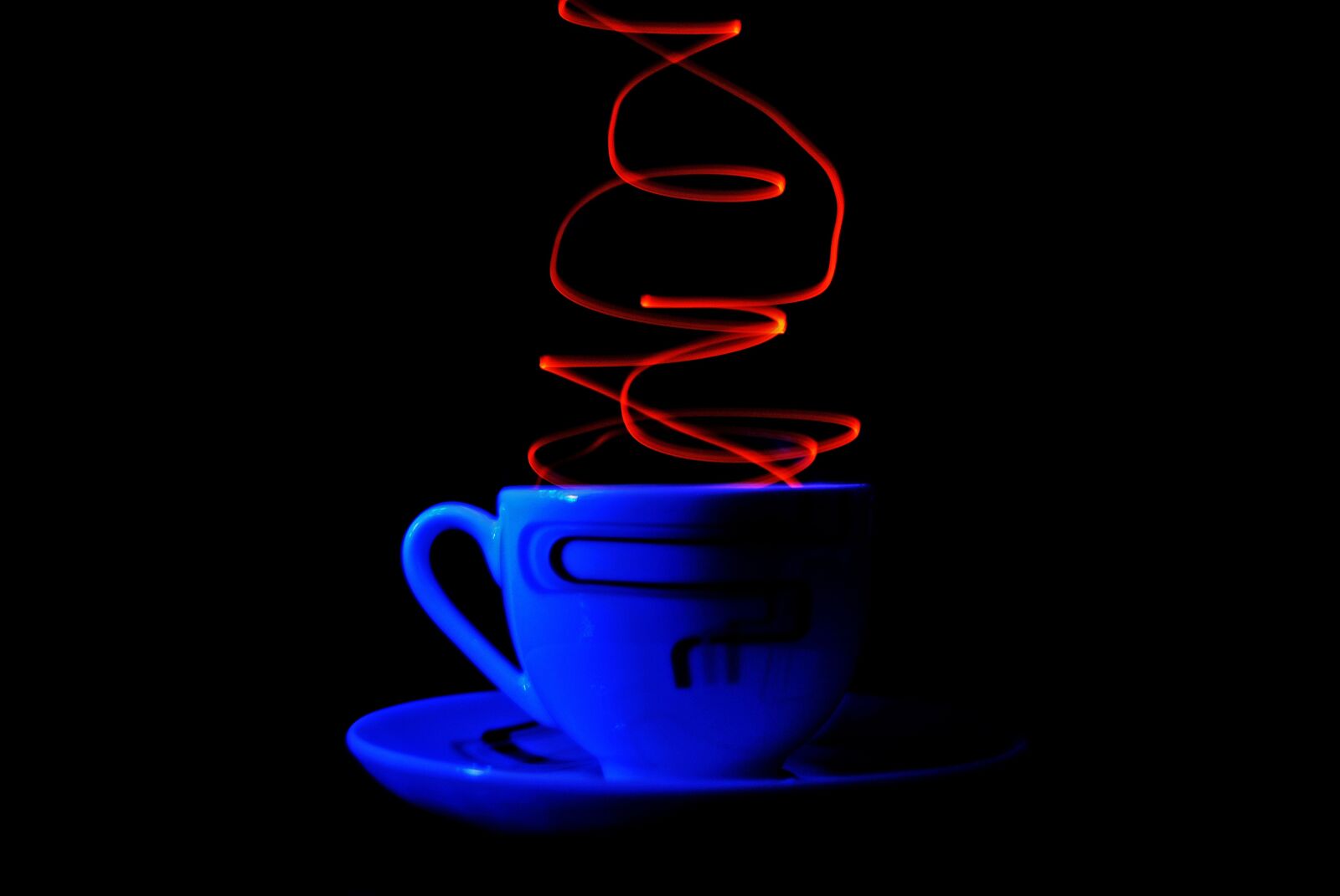 Nikon D3000 sample photo. Art, cup, caffeine photography