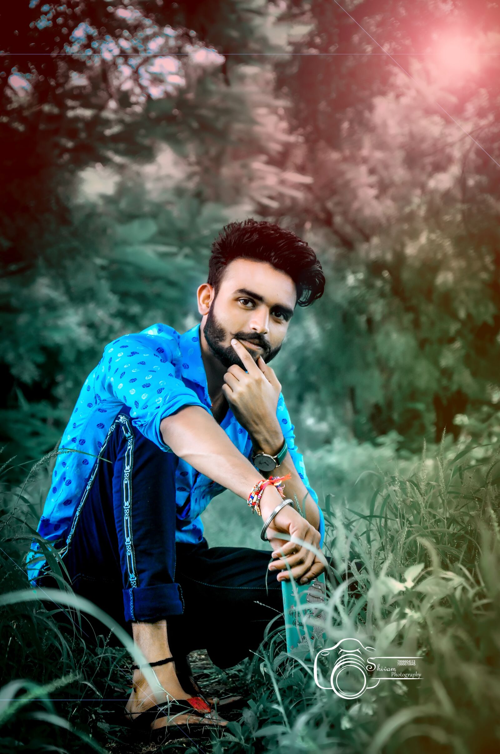 Nikon D90 sample photo. Men, love beard, watch photography