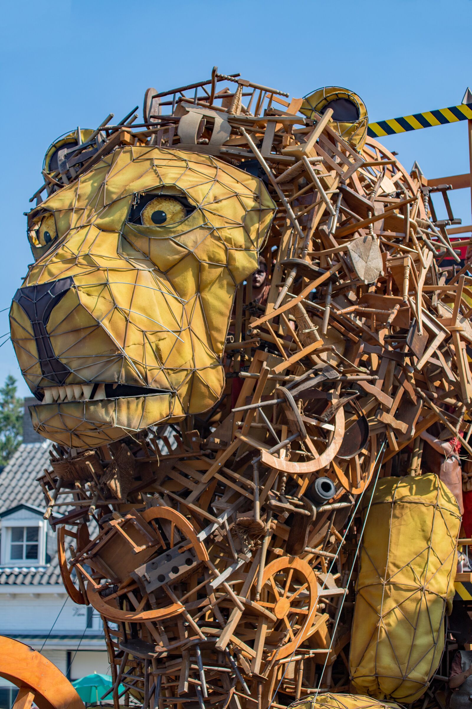 Canon EOS 6D Mark II sample photo. Float, parade, lion photography
