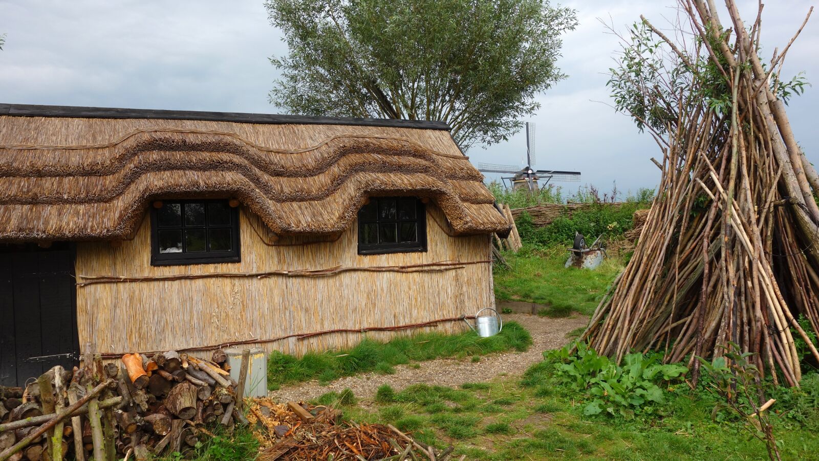 Sony Cyber-shot DSC-RX100 sample photo. Thatched roof, nationwide, landscape photography