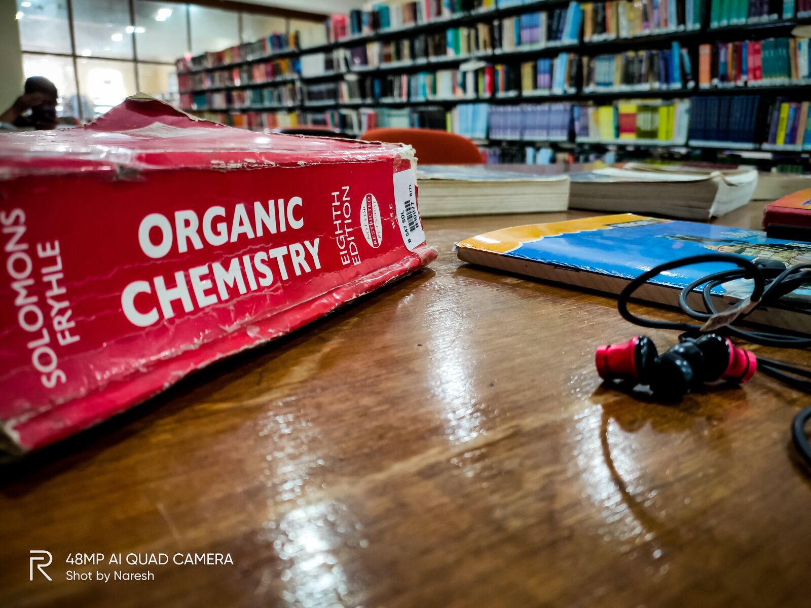 Realme 5 PRO sample photo. Teacher appreciation, study, library photography