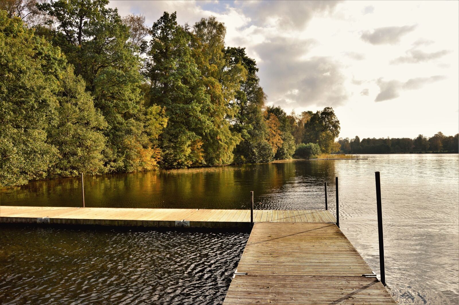 Nikon D3200 sample photo. Bridge, sweden, lake photography