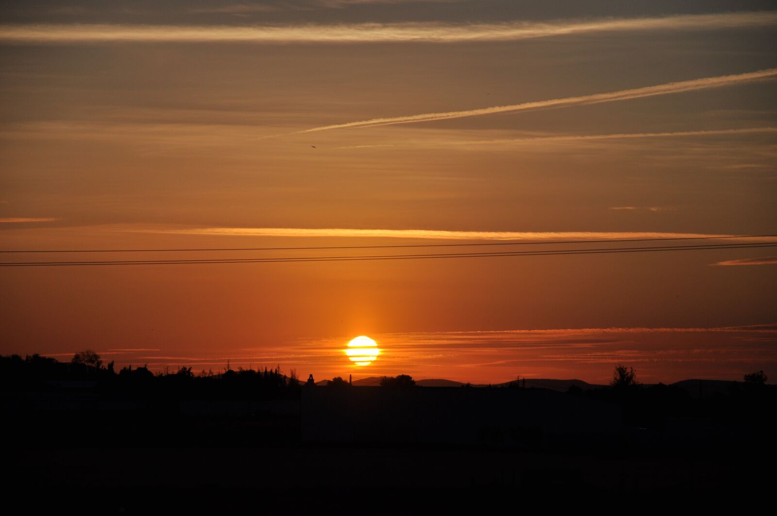 Nikon D90 sample photo. Sunset, sun, horizon photography