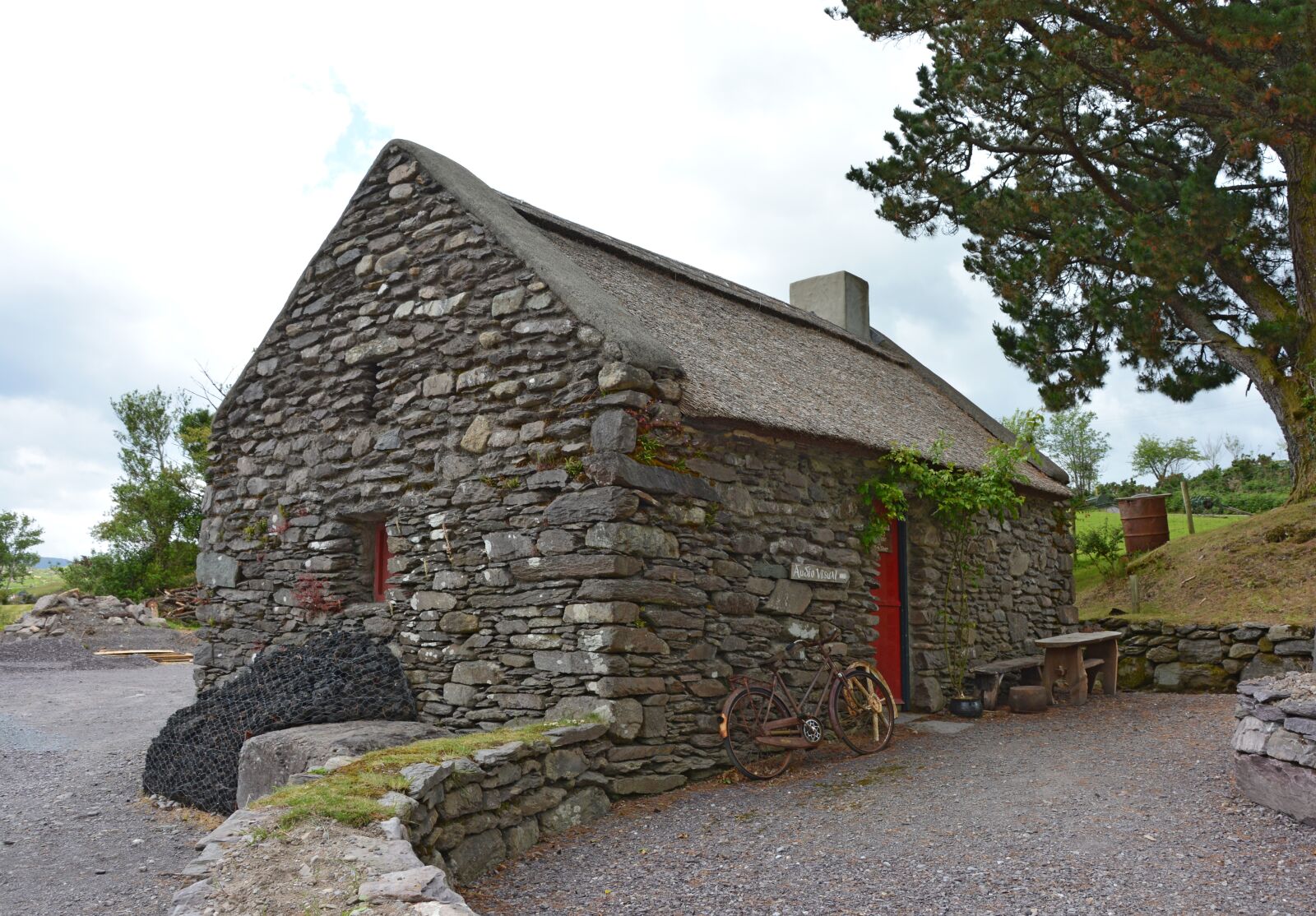 Nikon D5200 sample photo. Stone house, irish, simply photography