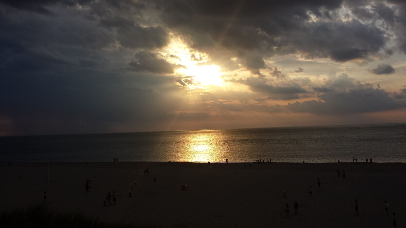 Samsung Galaxy S4 sample photo. Sea, sunset, water photography