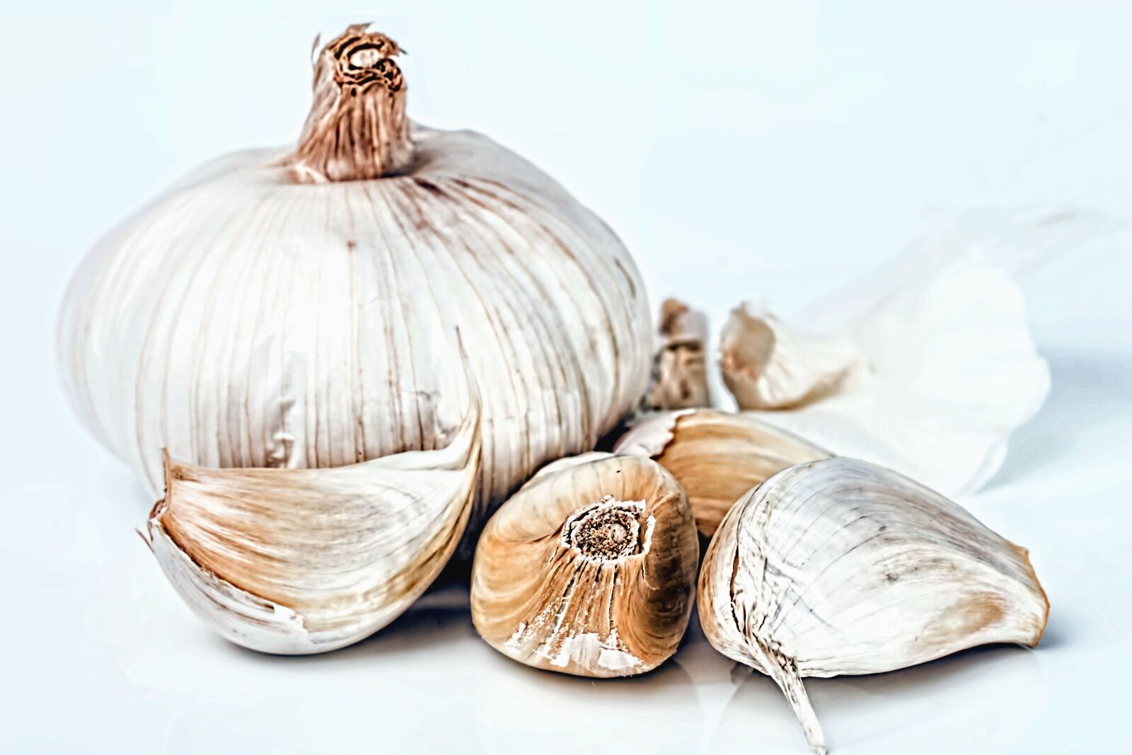 Canon EOS 70D sample photo. Food, garlic, vegetable, fresh photography
