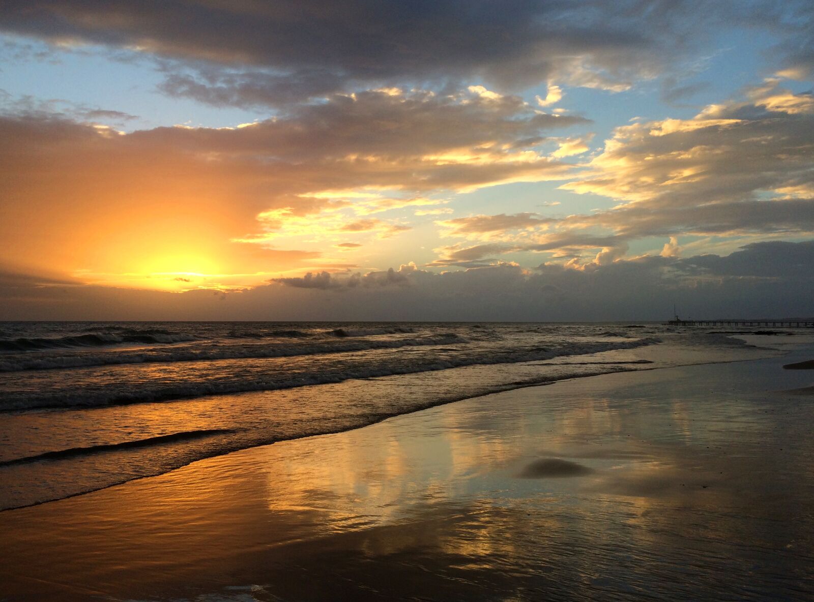 Apple iPhone 5s sample photo. Sunset, sea, sun photography