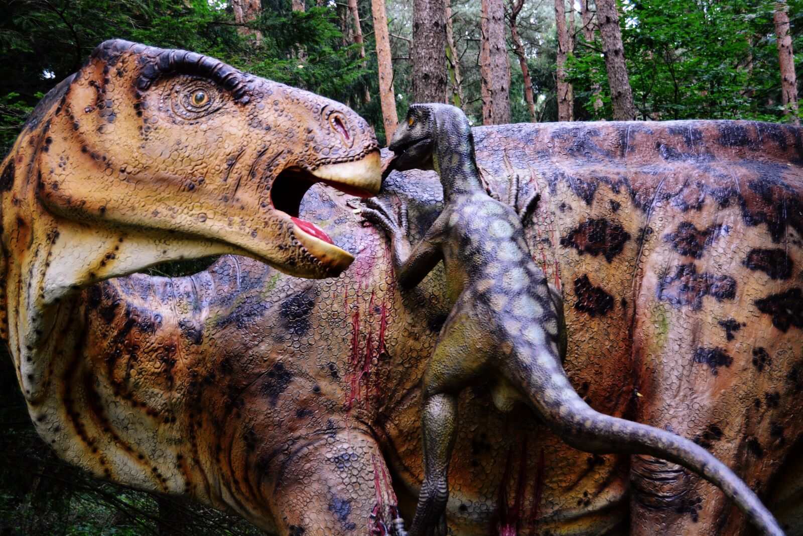 Nikon D5200 sample photo. Dinosaur, dino, dino-park photography
