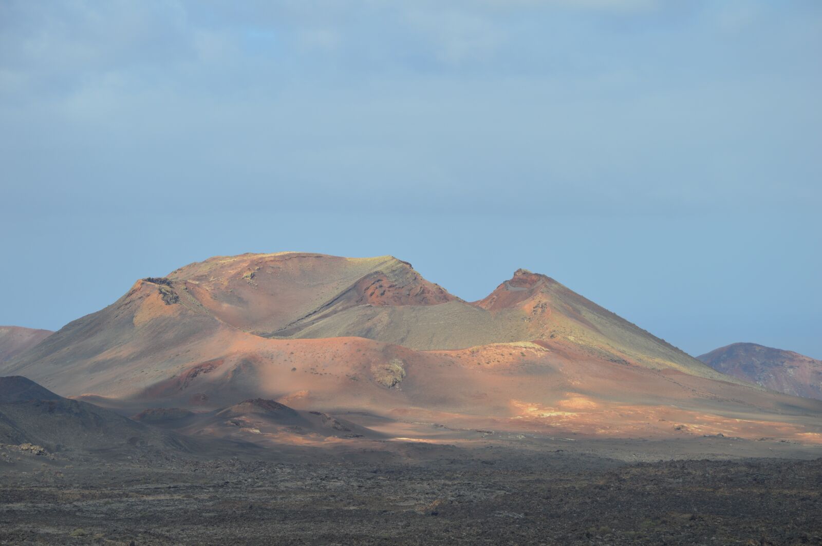 Nikon D3200 sample photo. Timanfaya national park, timanfaya photography
