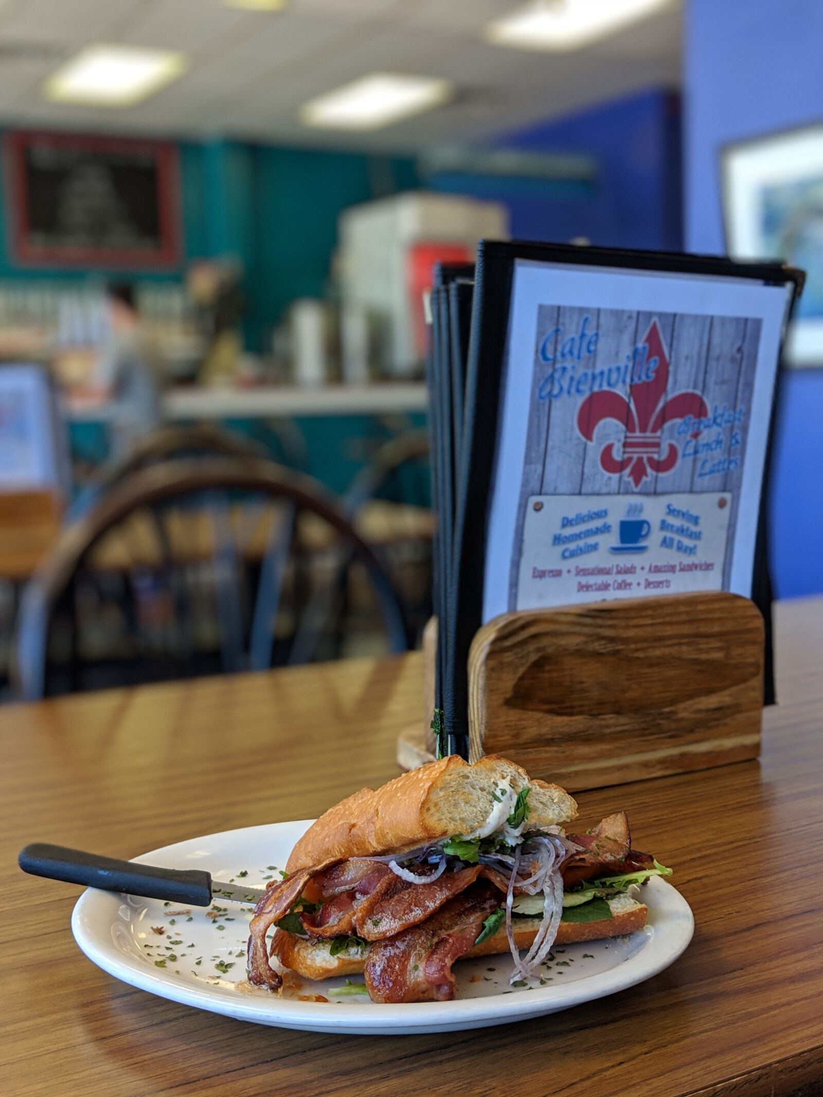 Google Pixel 2 sample photo. Bacon, blt, sandwich photography