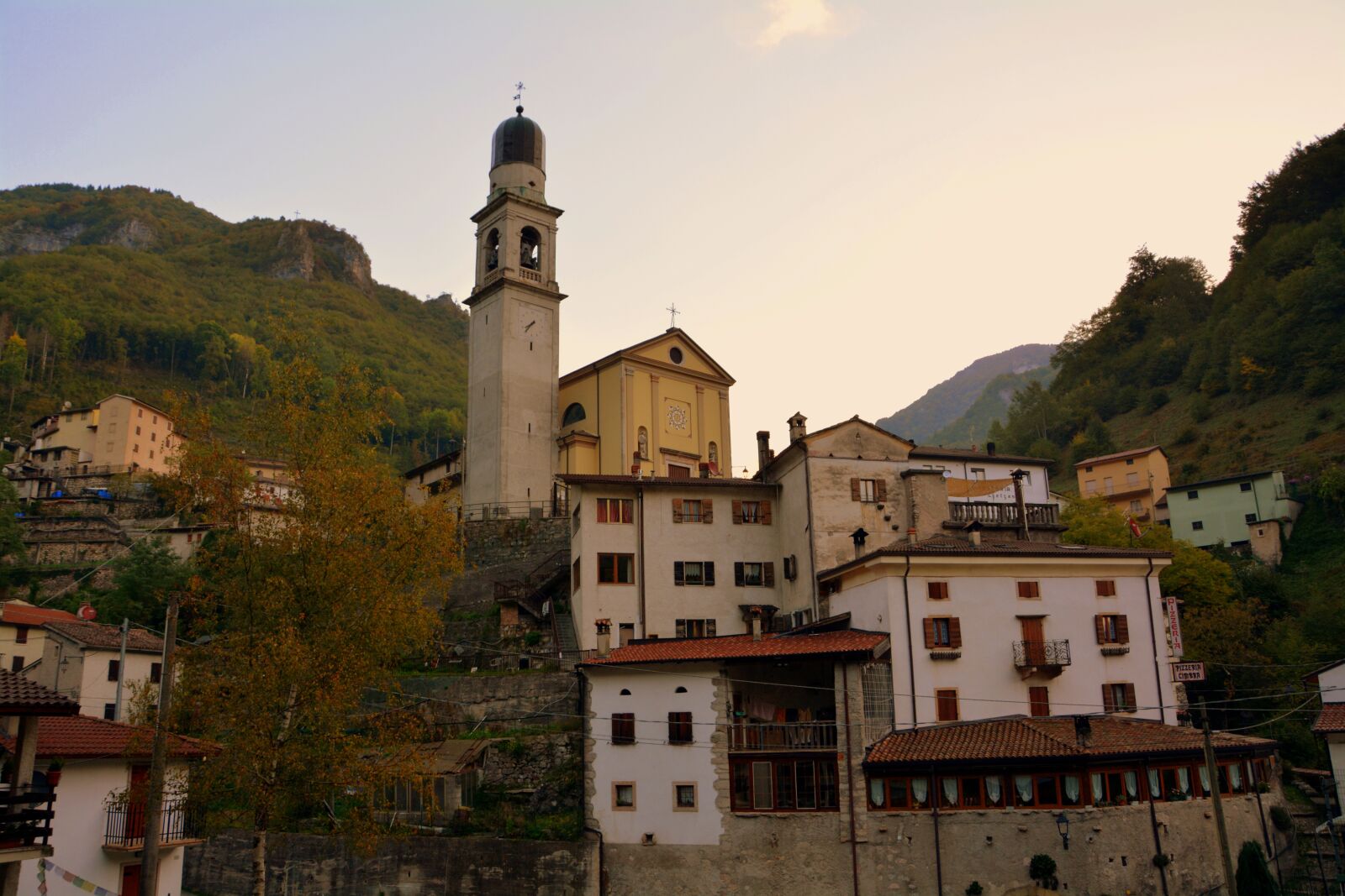 Nikon D7100 sample photo. Giazza, country, church photography