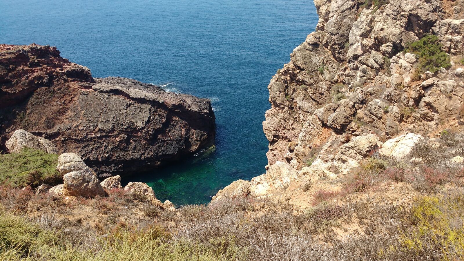 Motorola MotoG3 sample photo. Bay, rock, coast photography