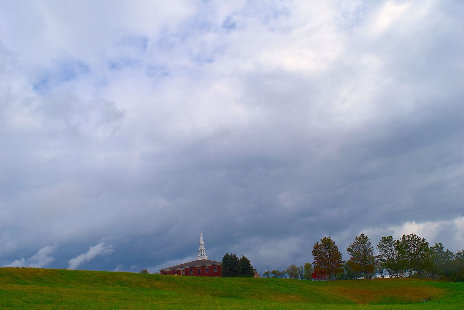 Nikon D3300 sample photo. Sky, church, clouds photography
