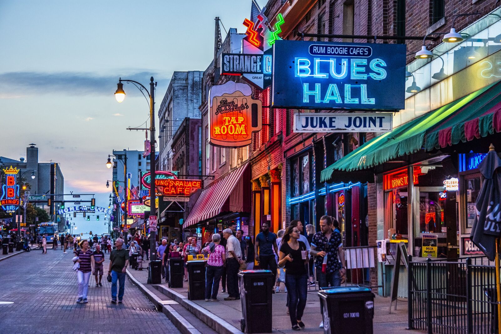 Nikon D7200 sample photo. Beale street, memphis, blues photography