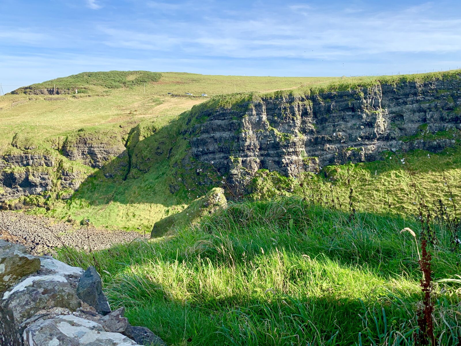 iPhone XS Max back dual camera 4.25mm f/1.8 sample photo. Ireland, hill, landscape photography