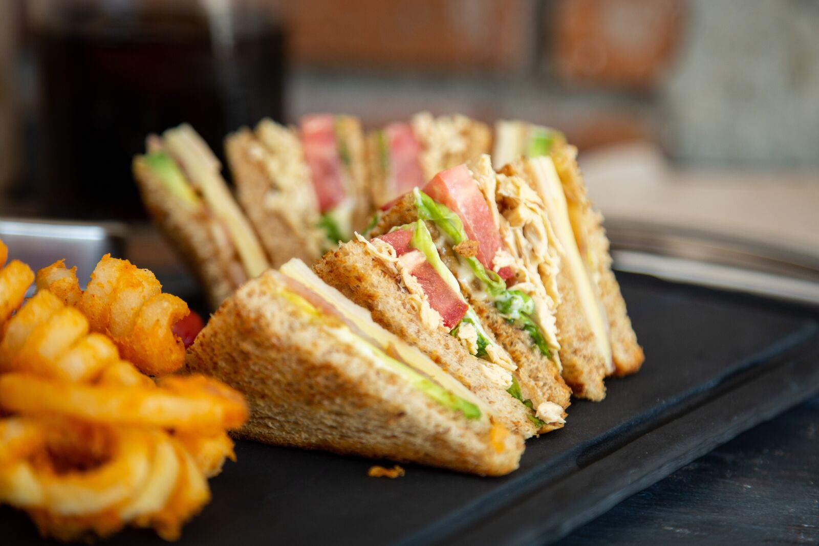 Canon EF 24-105mm F4L IS USM sample photo. Sandwich, bread, ham photography