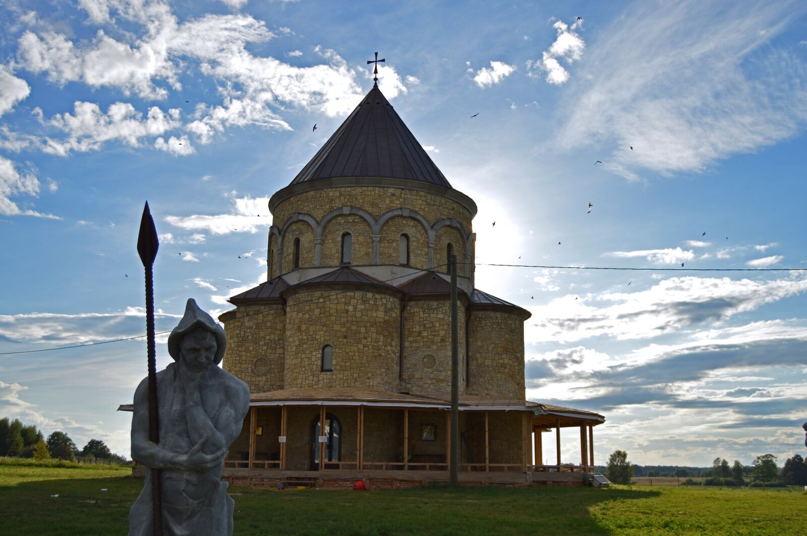 Nikon D3200 sample photo. Sun, temple, church photography