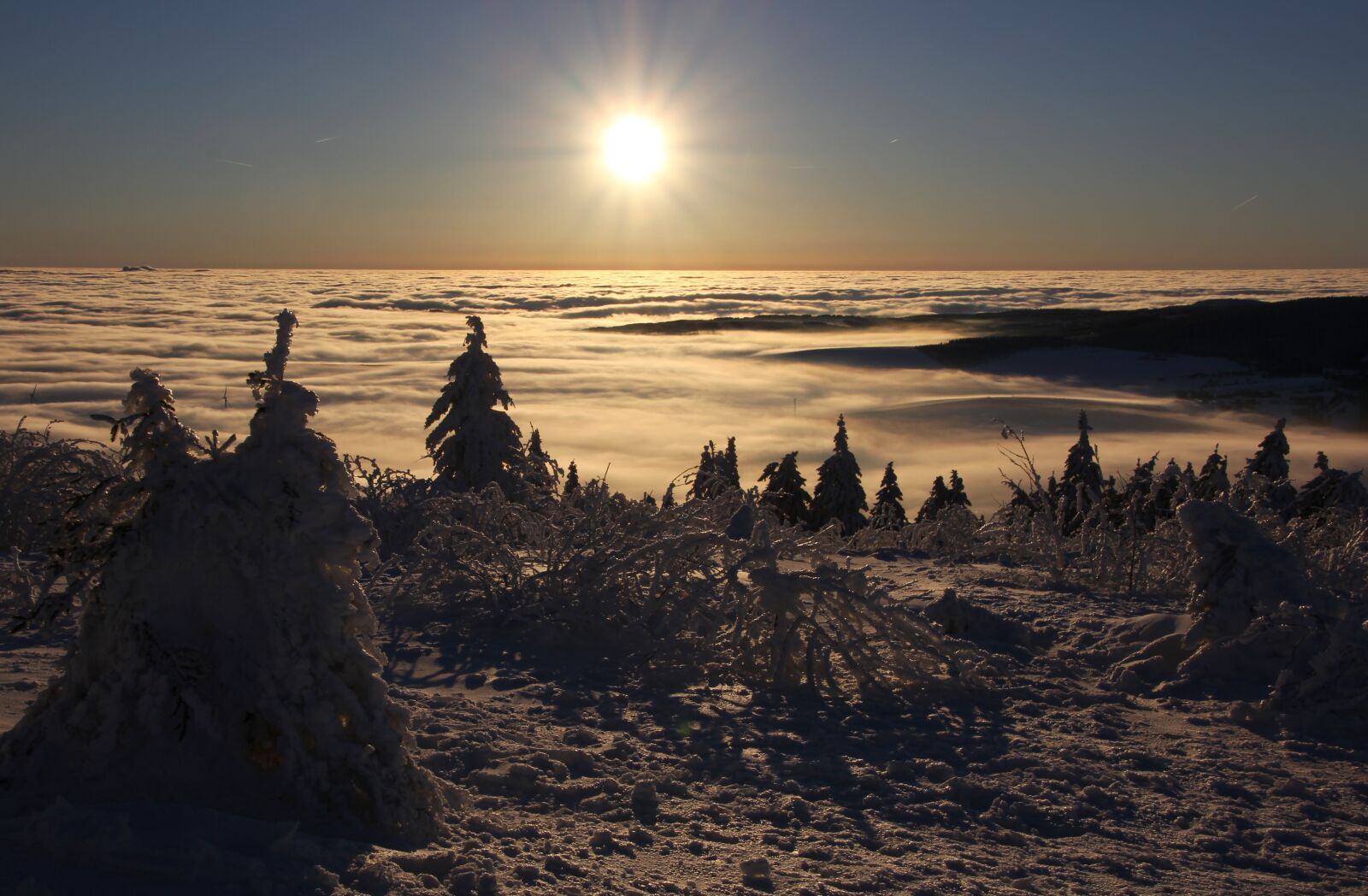 Canon EOS 60D sample photo. Inversion, fog, valley fog photography