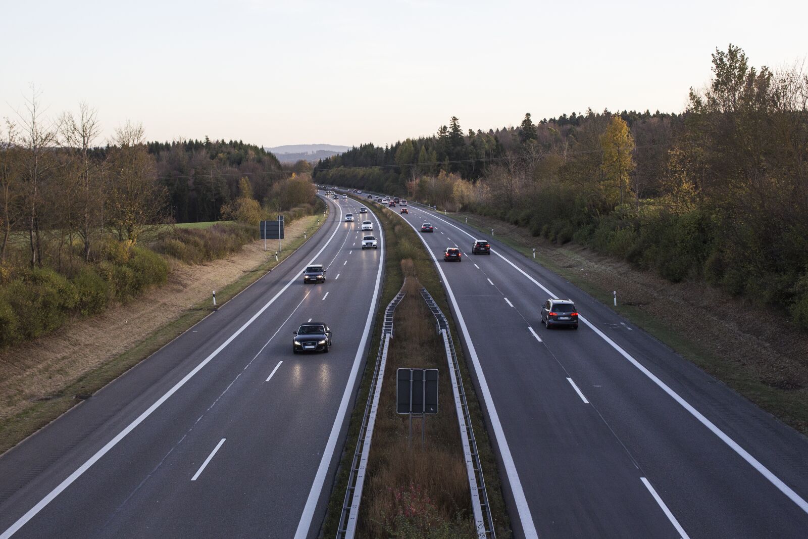 Canon EF 50mm F1.2L USM sample photo. Highway, traffic, germany photography