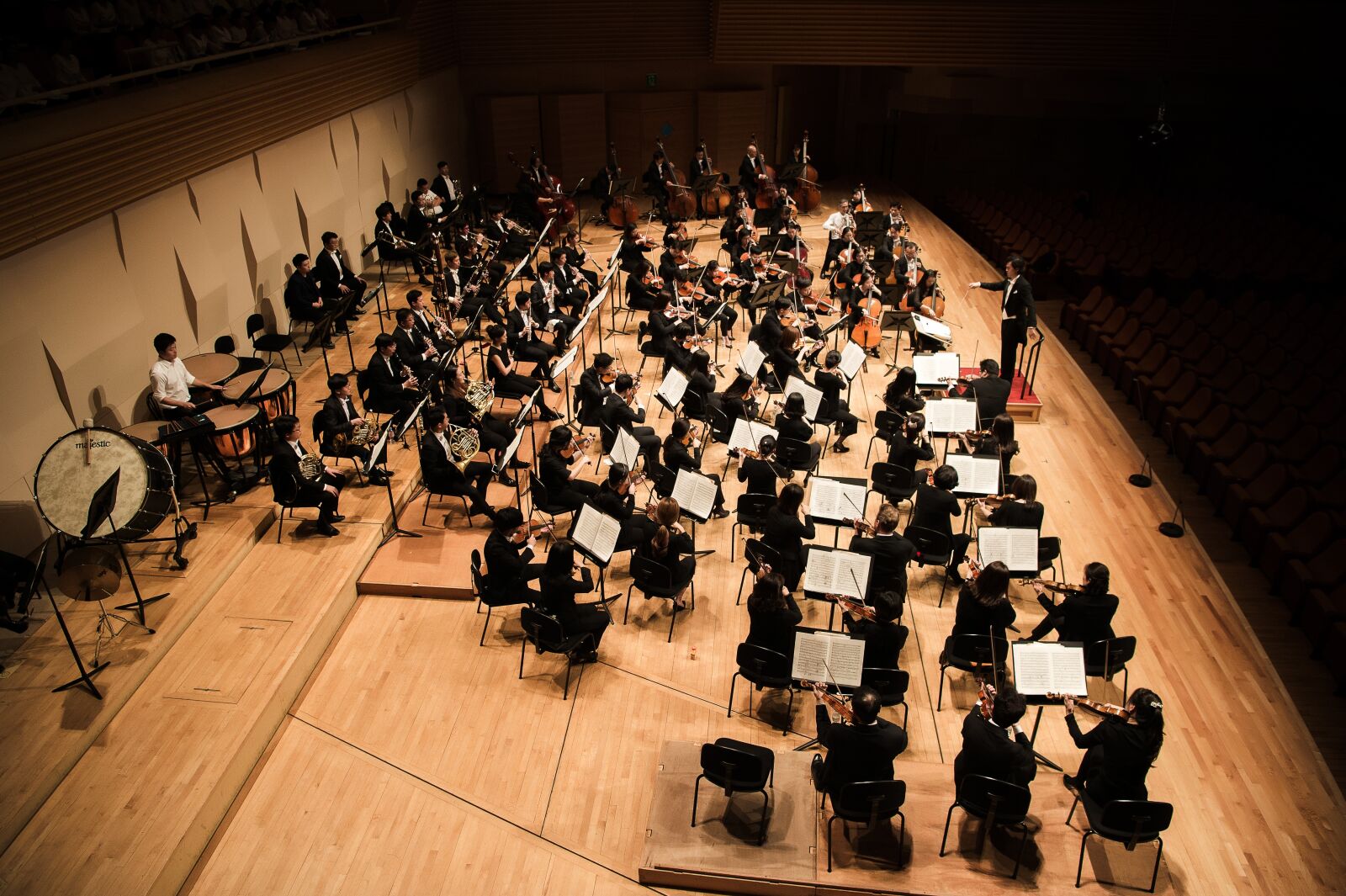 Nikon D3S sample photo. Orchestra, chorus, beethoven photography