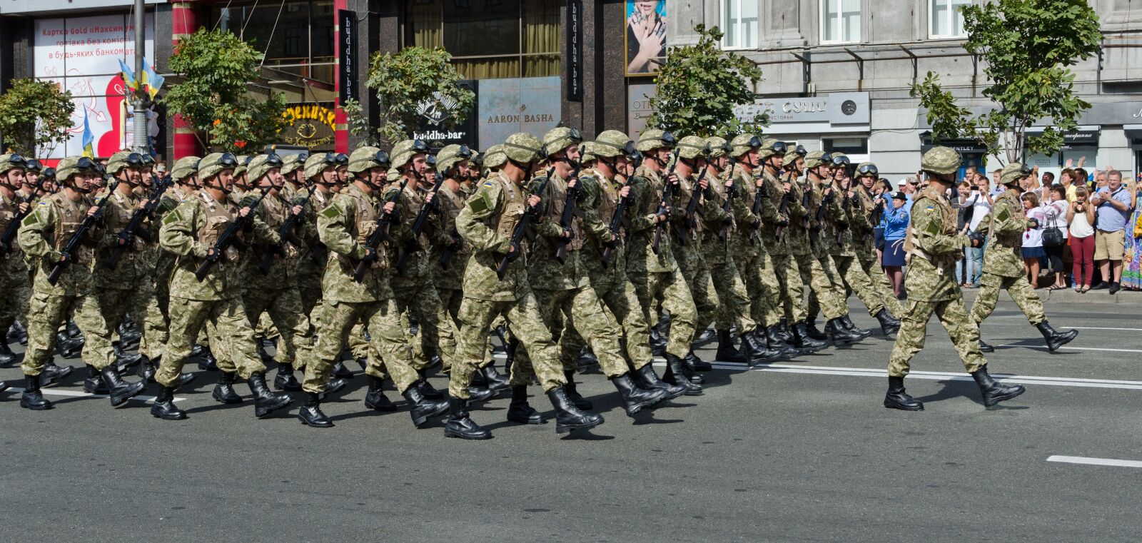 Nikon D7000 sample photo. Parade, military, ukrainian photography
