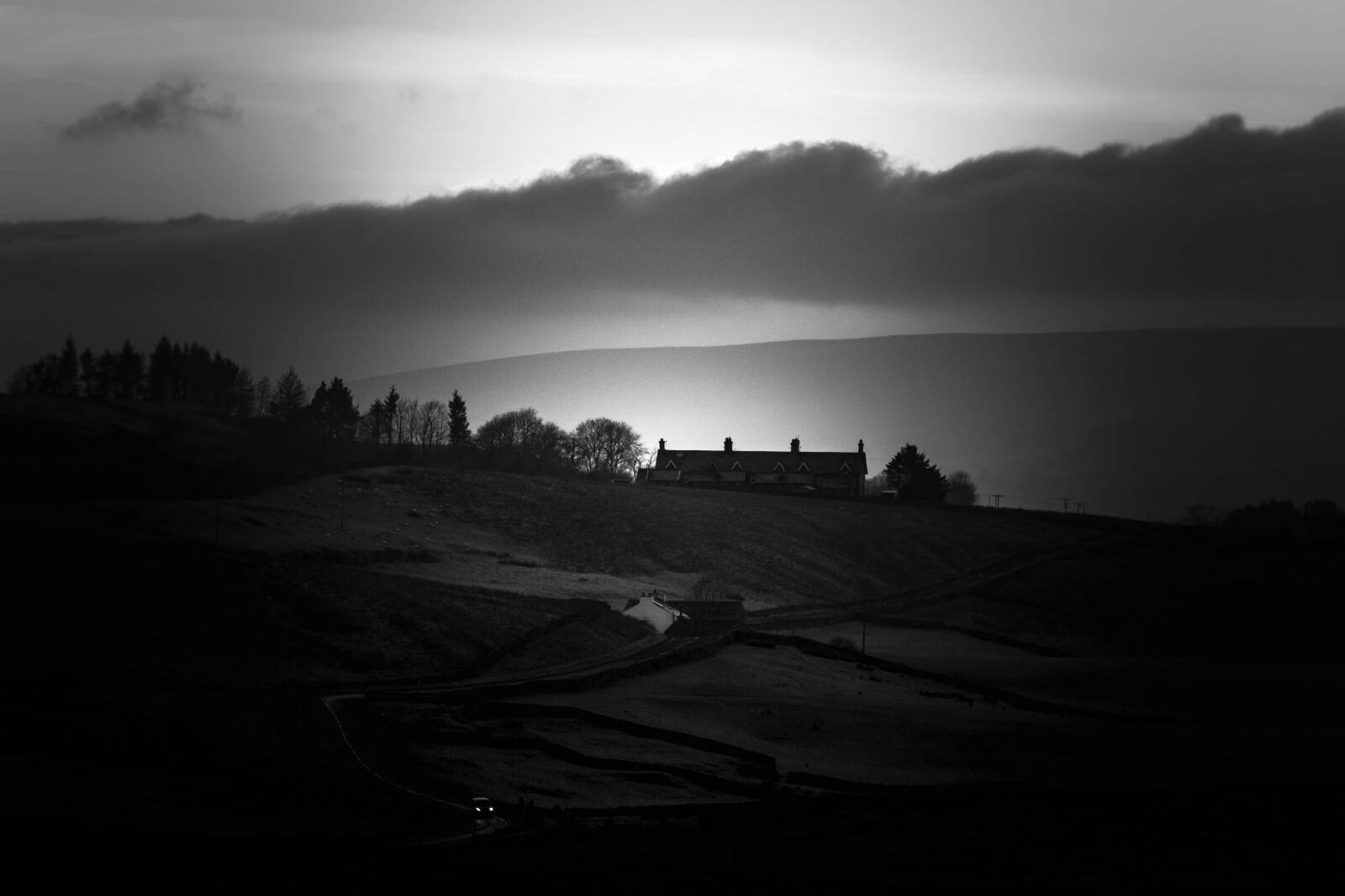 Nikon D7100 sample photo. Dawn, fog, sunset, landscape photography