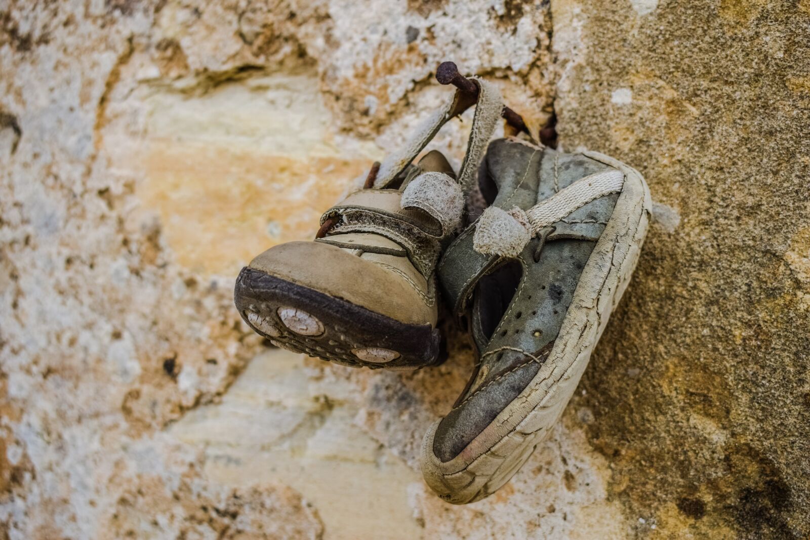 Nikon D3300 sample photo. Old shoes, child shoes photography