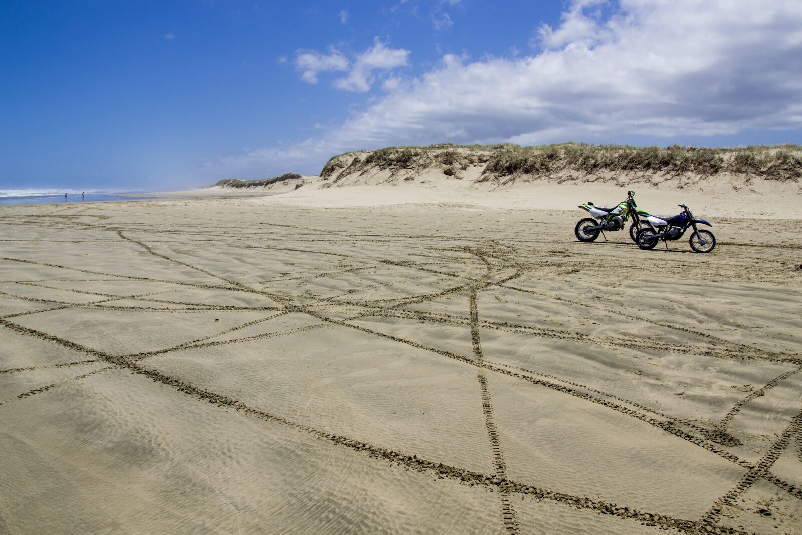 Nikon D3100 sample photo. Beach, motorbike, motorcycle photography