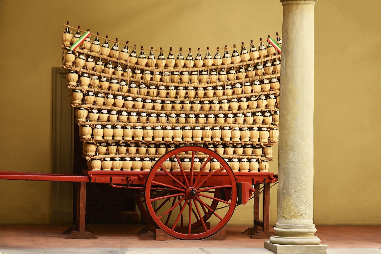 Nikon D750 sample photo. Wine, bottles, trolley photography