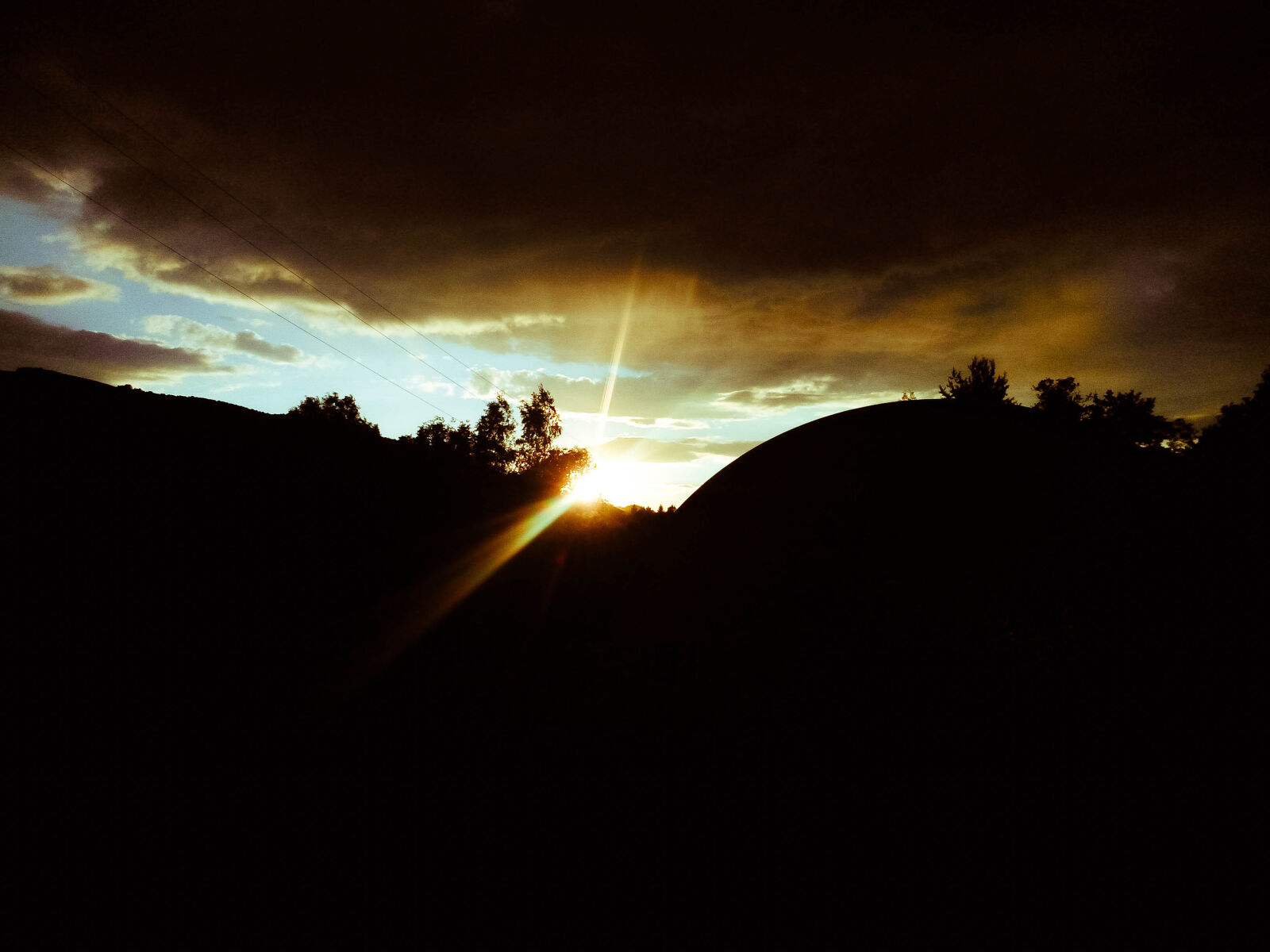 Sony Xperia L sample photo. Sunset photography