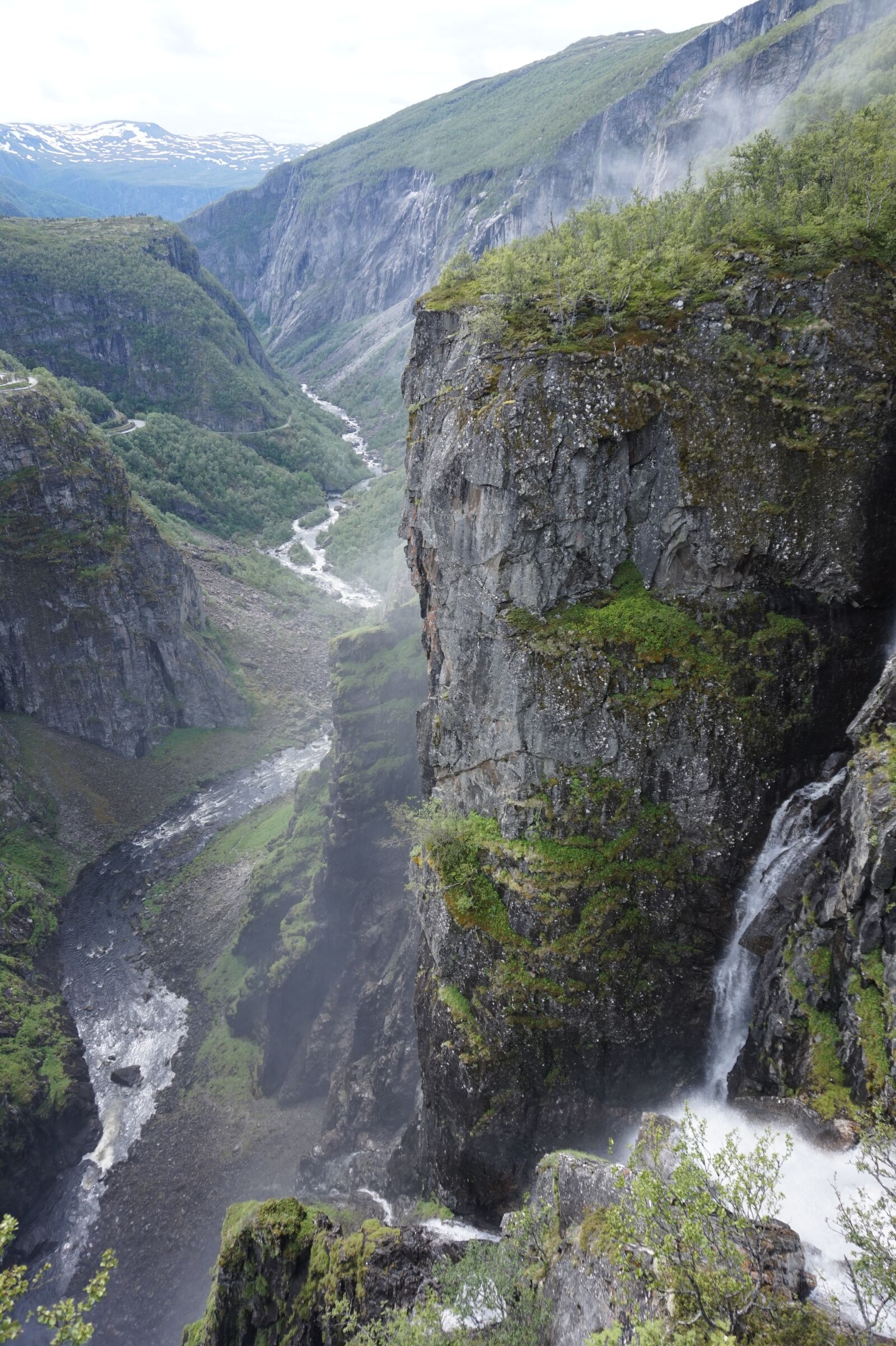 Sony Alpha QX1 sample photo. Norway, waterfall, venningfossen photography