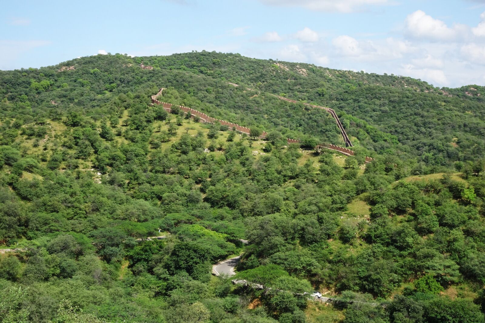 Sony Cyber-shot DSC-HX90V sample photo. Aravalli hills, jaipur, rajasthan photography