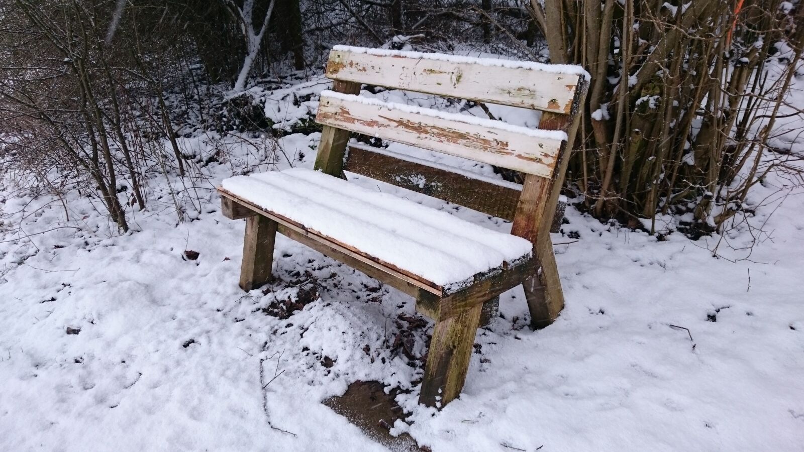 Sony Xperia Z3 sample photo. Seat, winter, cold photography