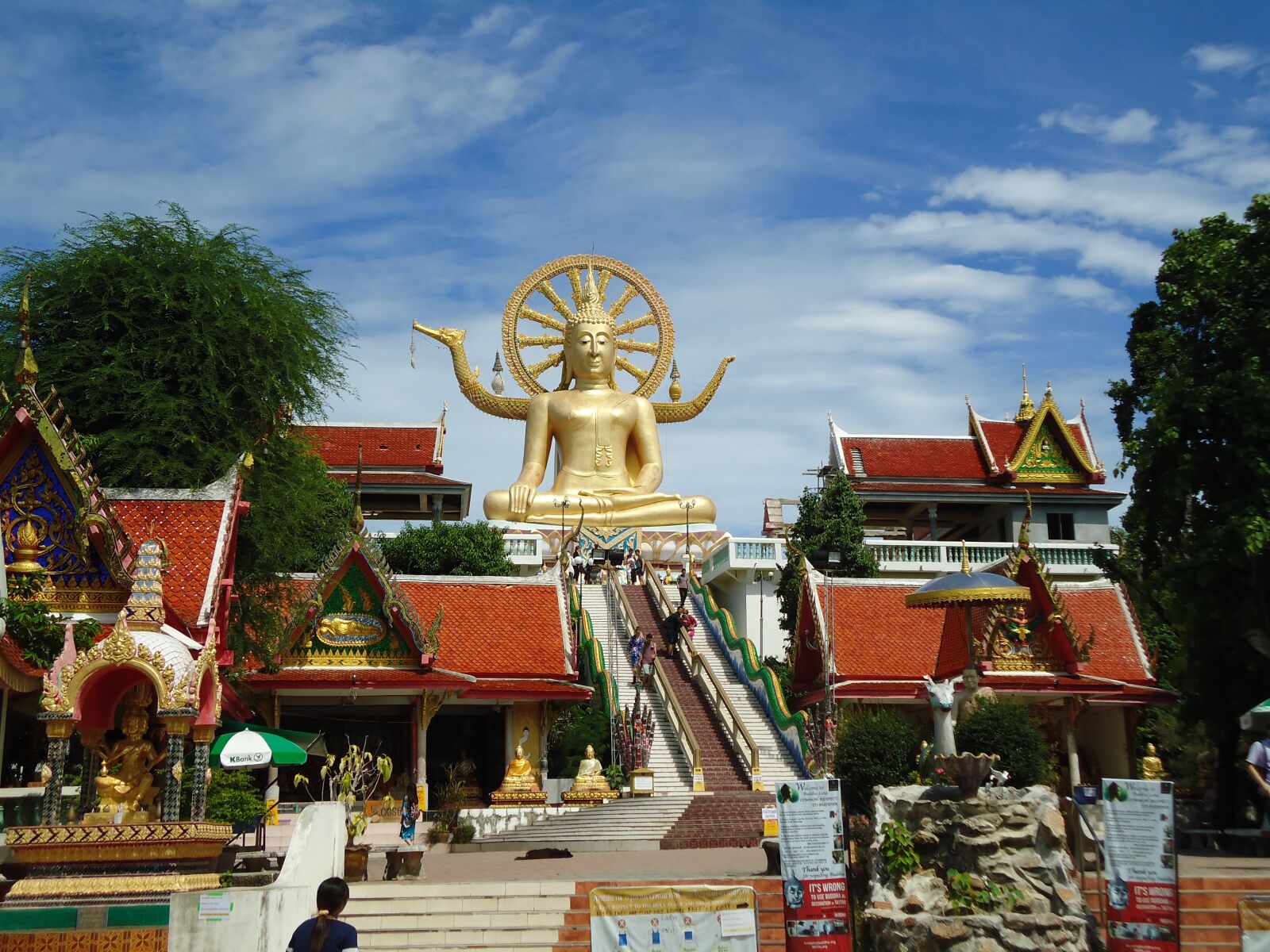 Sony Cyber-shot DSC-W320 sample photo. Big buddha temple, koh photography