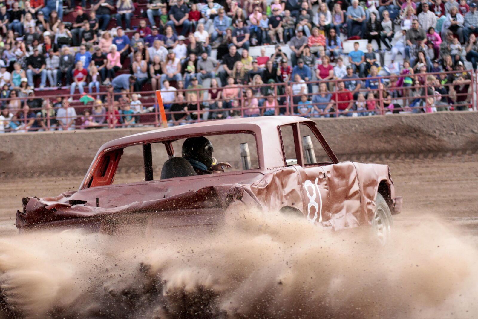 Canon EOS 7D sample photo. Demolition derby, cars, crash photography