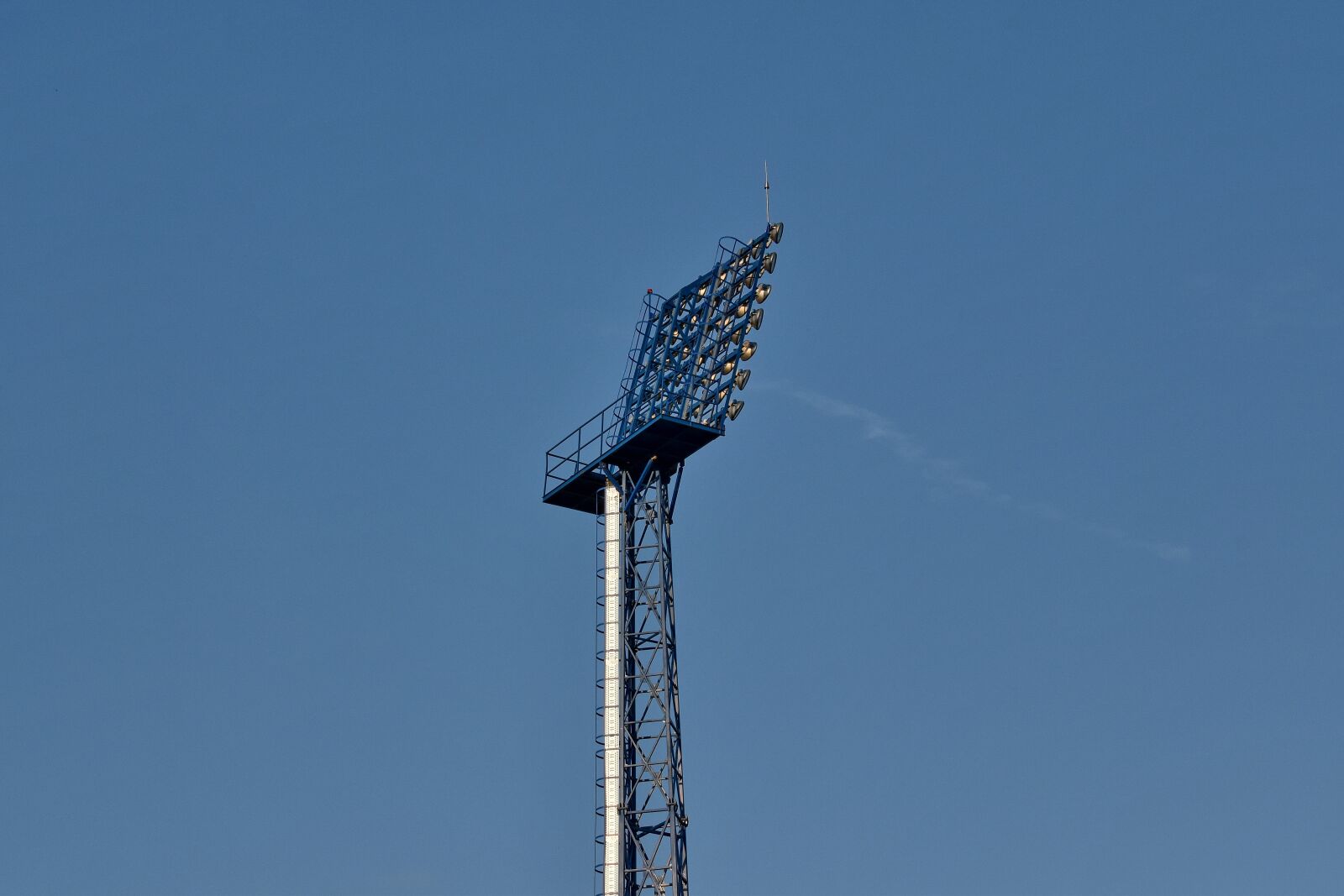 Nikon D5500 sample photo. Electricity, high, reflector, cloud photography