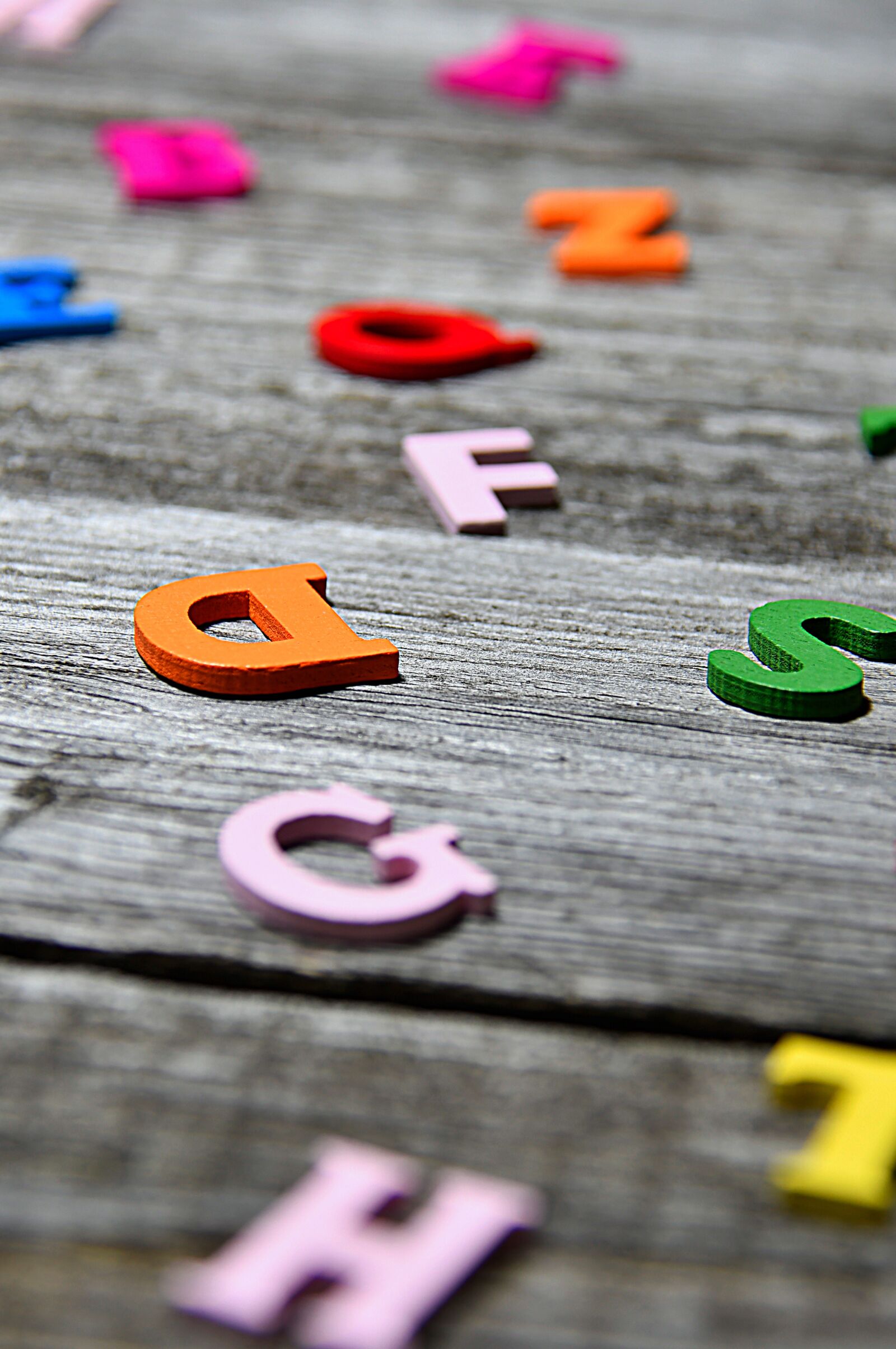 Nikon D3200 sample photo. Color, letters, colorful letters photography