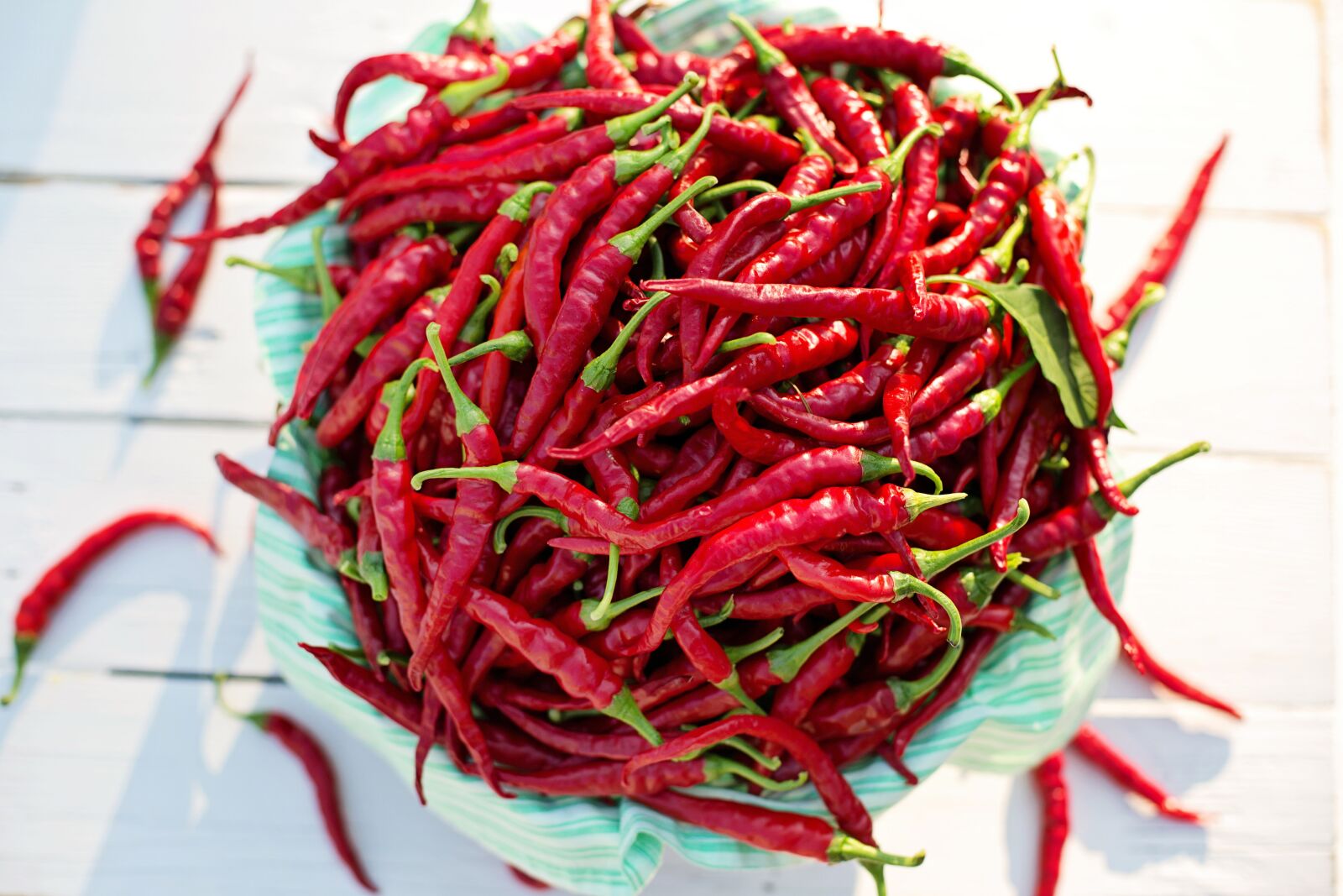 Canon EF 50mm F1.4 USM sample photo. Cayenne peppers, red peppers photography