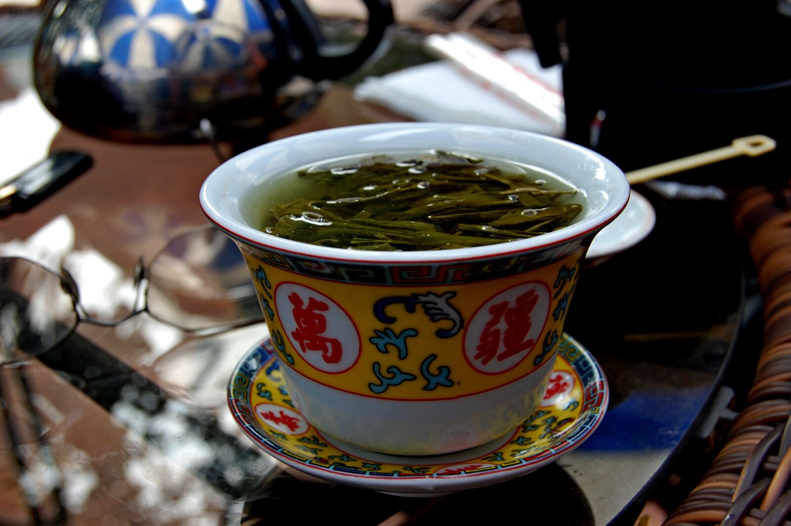 Nikon D40 sample photo. China, tea, teacup photography