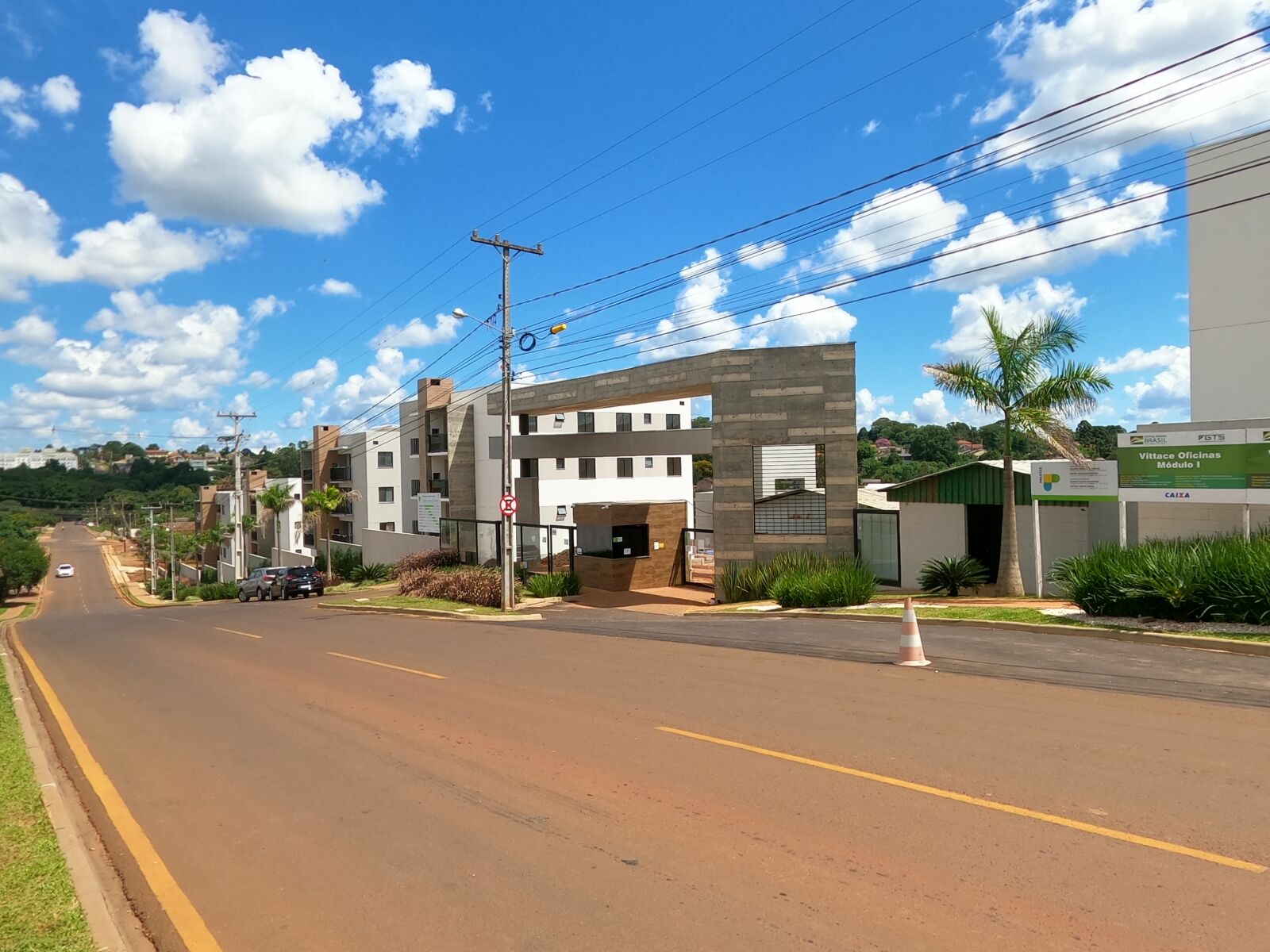 GoPro Hero8 Black sample photo. Asphalt, neighborhood, sky photography