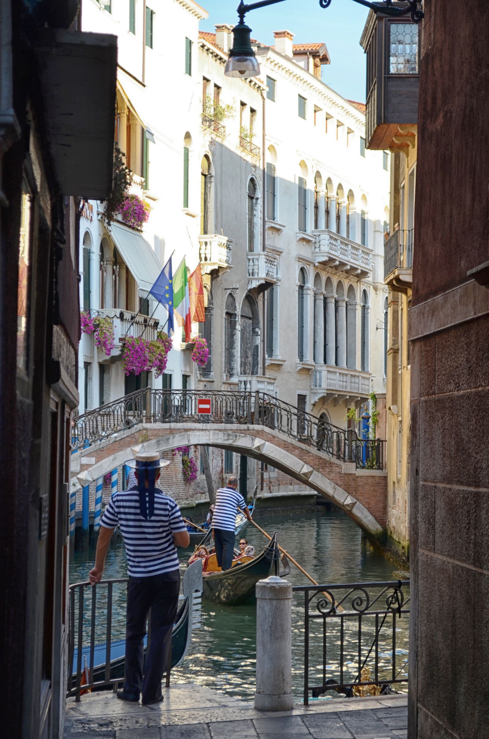 Nikon D5100 sample photo. Venice, gondolas, italy photography