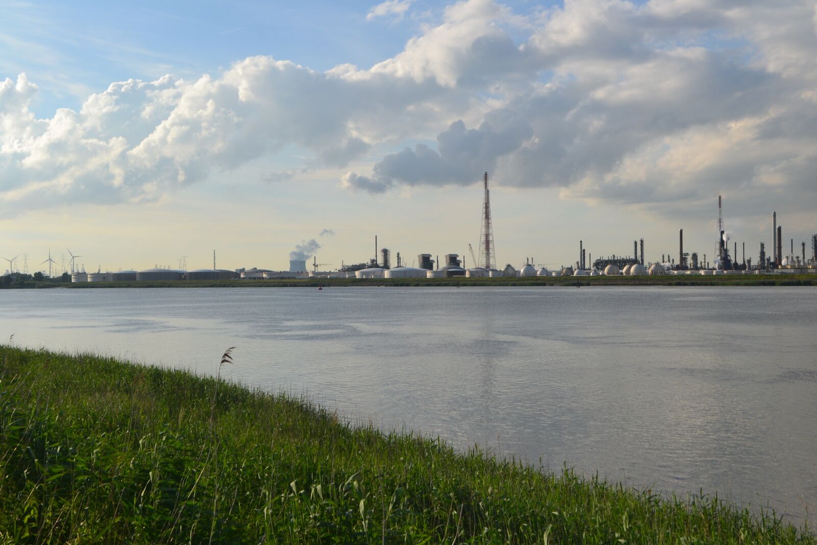 Nikon D3100 sample photo. Industrial, landscape, factory photography