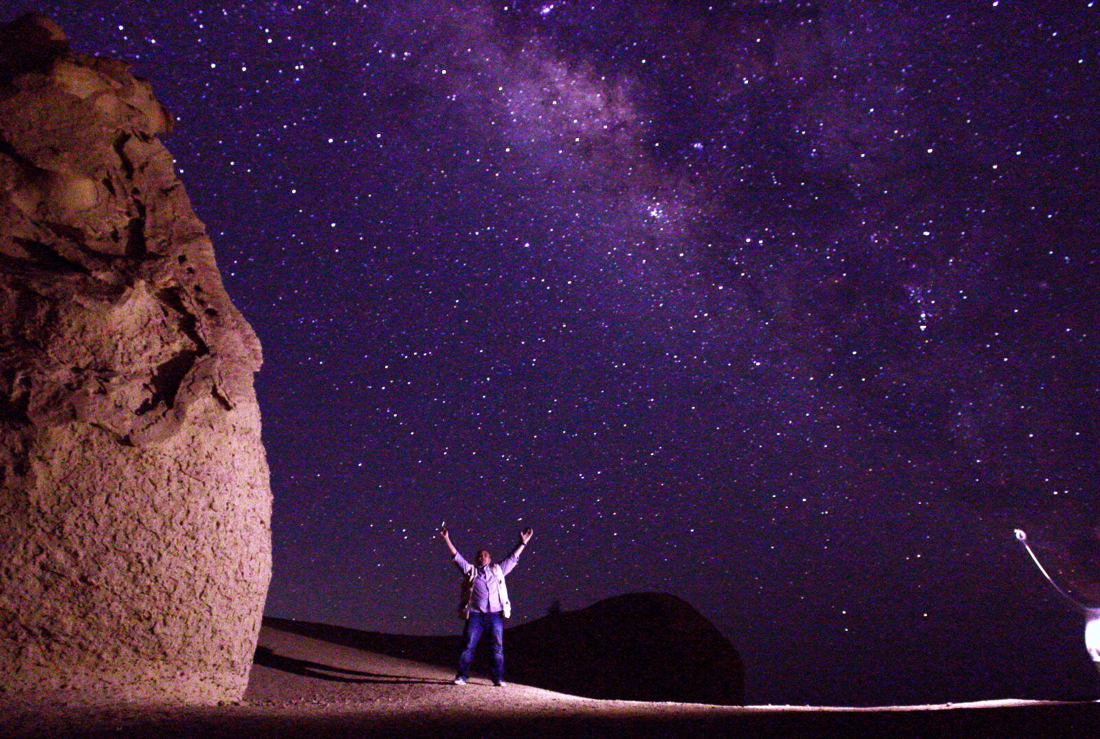 Canon EOS 600D (Rebel EOS T3i / EOS Kiss X5) sample photo. Desert, egypt, galaxy, galaxy photography