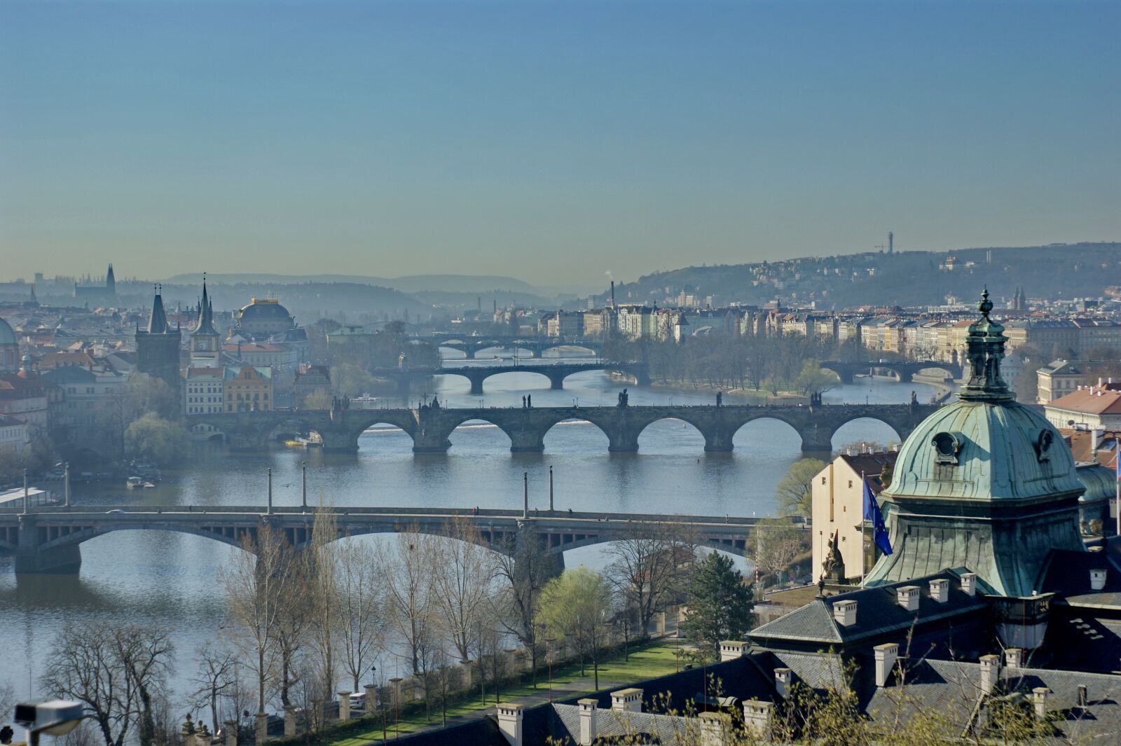 Sony Alpha DSLR-A290 sample photo. Prague, praha, bridge photography