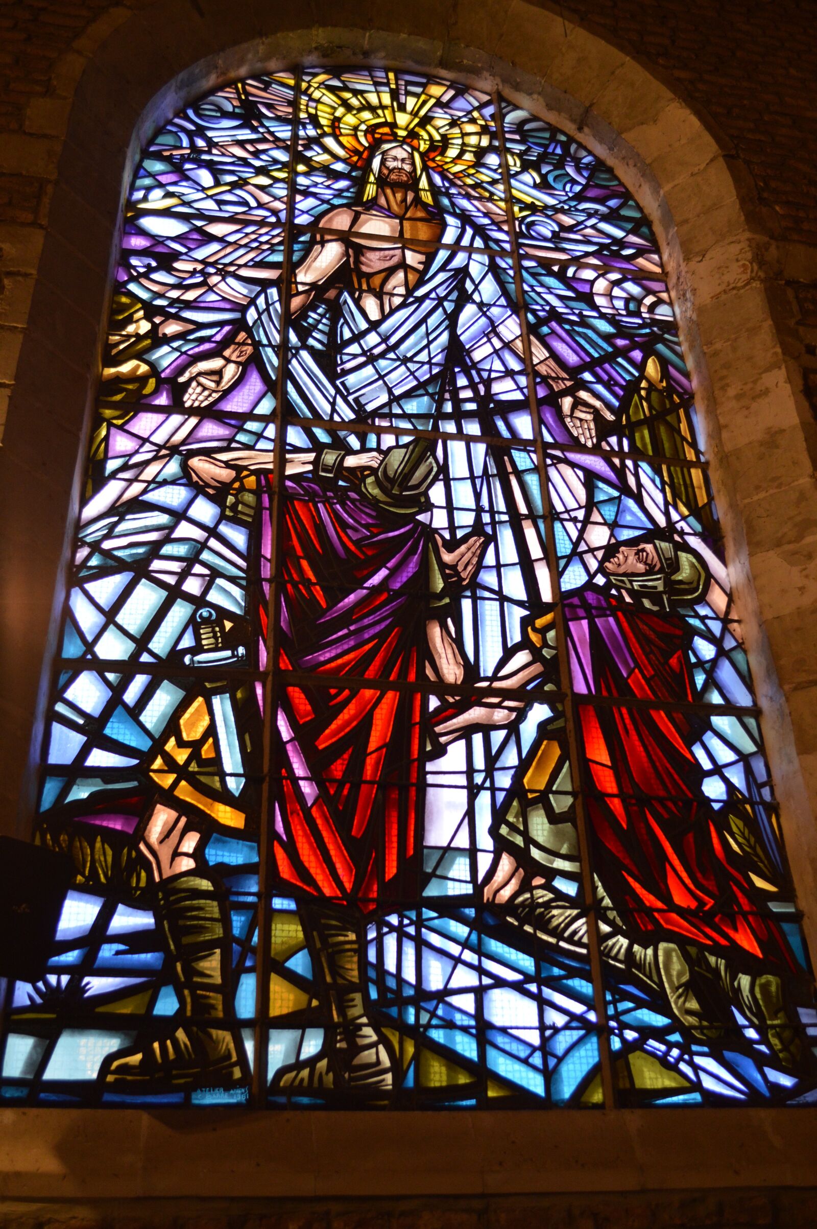 Nikon D3200 sample photo. Stained glass, window, church photography